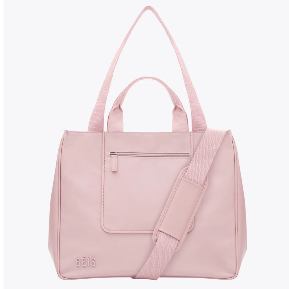 BÉIS East To West Tote in Atlas Pink 🩷